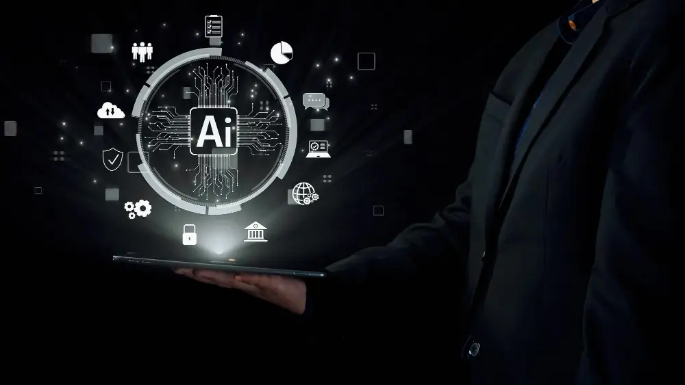 AI and digital marketing evolution chart for 2026 showing trends and growth in digital strategies.